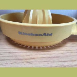 Vintage Kitchen - Vintage KitchenAid Yellow Plastic Reamer Vintage Kitchen - Vintage KitchenAid Yellow Plastic Reamer